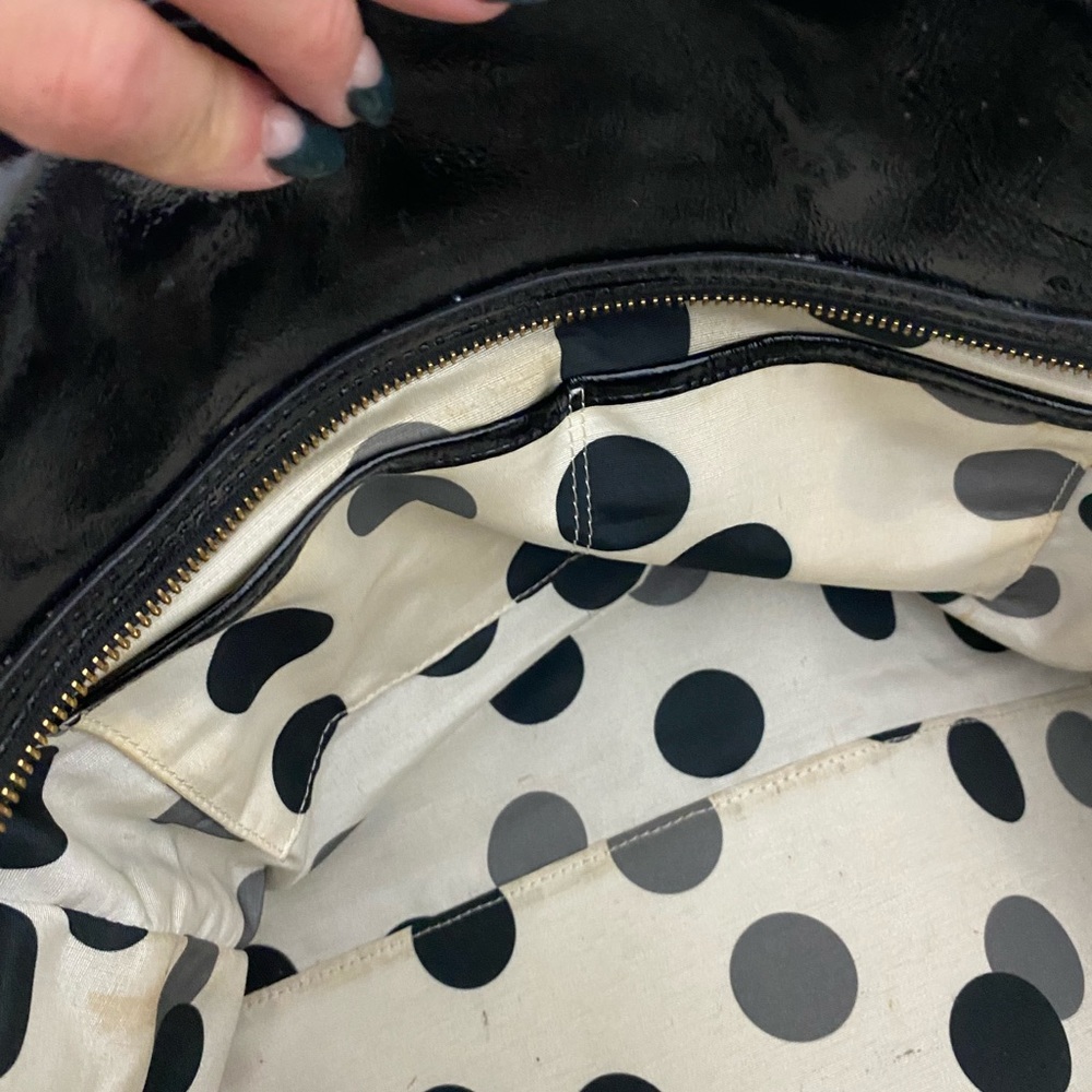Kate Spade Cooper Square Katarina as Black Patent Leather bag - Picture 8 of 9
